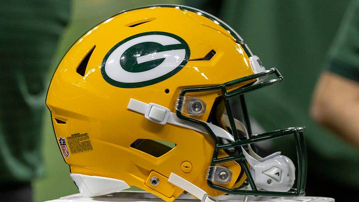 Green Bay Packers helmet; David Reginek