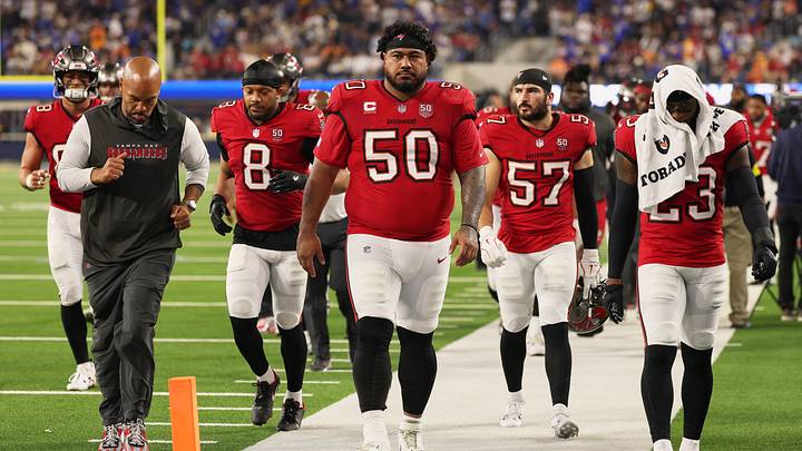 Buccaneers defensive tackle Vita Vea (50) reportedly just agreed to a one-year $30 million extension. Buccaneers defensive tackle Vita Vea (50) reportedly just agreed to a one-year $30 million extension.