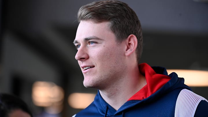 The Patriots are rumored to be facing former QB Mac Jones in primetime next season. 