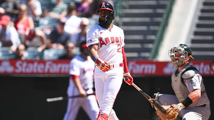 Oakland Athletics v Los Angeles Angels