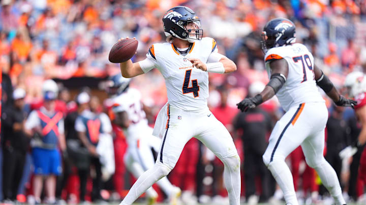 Denver Broncos QB Zach Wilson
