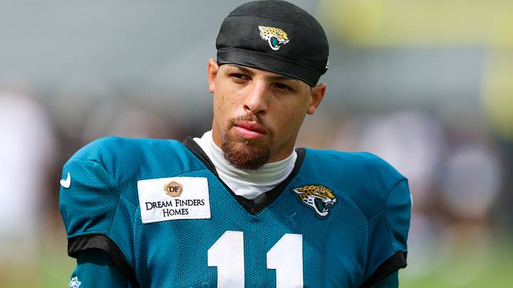 Jacksonville Jaguars wide receiver Parker Washington Jacksonville Jaguars wide receiver Parker Washington