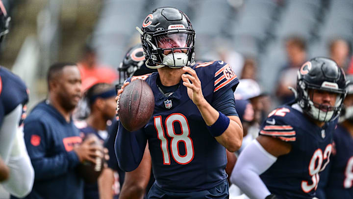 Chicago Bears quarterback Caleb Williams.