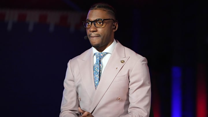 College football analyst and former Heisman Trophy winner Robert Griffin III praised Texas A&M Aggies quarterback Marcel Reed after his huge comeback win against South Carolina on Saturday.