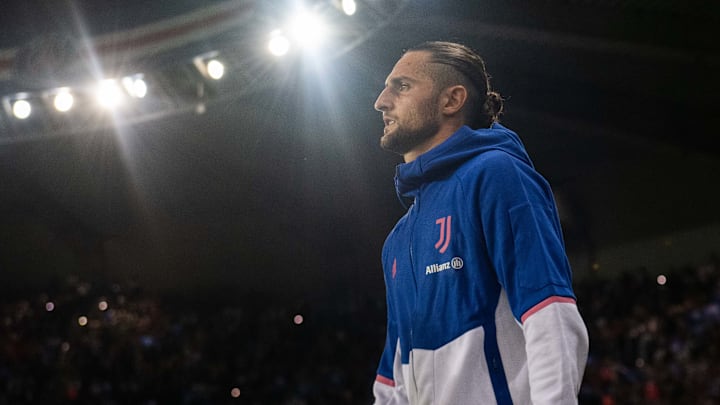 Adrien Rabiot avec la Juventus