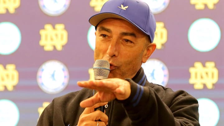 Notre Dame AD Pete Bevacqua has only spoken to the SEC's Greg Sankey since the Fighting Irish missed the CFP Notre Dame AD Pete Bevacqua has only spoken to the SEC's Greg Sankey since the Fighting Irish missed the CFP