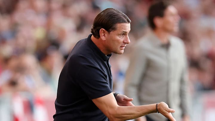 Gerardo Seoane war nicht zufrieden mit dem Pflichtspiel-Start der Gladbacher