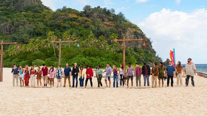 “Epic Party” – 24 returning players are abandoned on the islands of Fiji for a monumental 50th season, with the chance to win $1 million. The theme of the season, “In the Hands of the Fans,” quickly materializes as decisions from the fan vote swiftly and forcefully impact the game in Survivor 50. Photo: Robert Voets/CBS ©2025 CBS Broadcasting, Inc. All Rights Reserved. “Epic Party” – 24 returning players are abandoned on the islands of Fiji for a monumental 50th season, with the chance to win $1 million. The theme of the season, “In the Hands of the Fans,” quickly materializes as decisions from the fan vote swiftly and forcefully impact the game in Survivor 50. Photo: Robert Voets/CBS ©2025 CBS Broadcasting, Inc. All Rights Reserved.