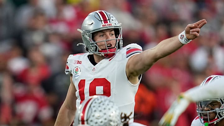 Your look at the college football schedule for today as Ohio State and Texas meet in the Cotton Bowl semifinal game.