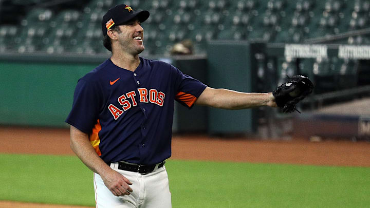 Justin Verlander está en busca de un contrato en la MLB