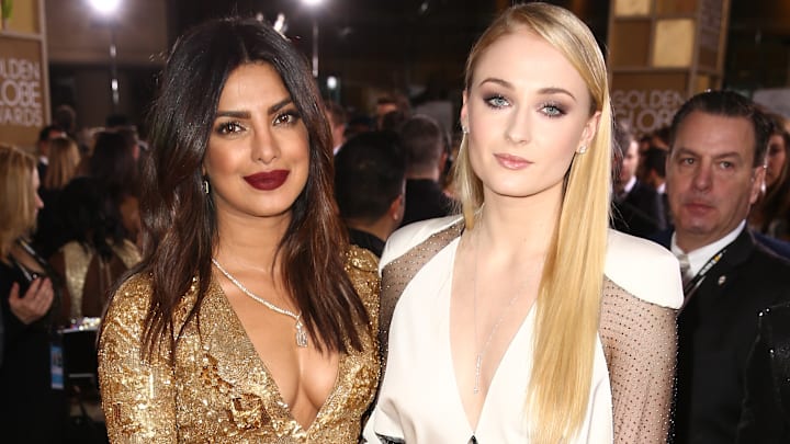 Moet & Chandon At The 74th Annual Golden Globe Awards - Red Carpet