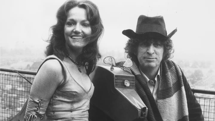Joined by Louise Jameson as Leela and John Leeson as K9, Tom Baker’s fourth season as the Doctor is one that’s filled with variety and ambition. (Source: Evening Standard/Getty Images)