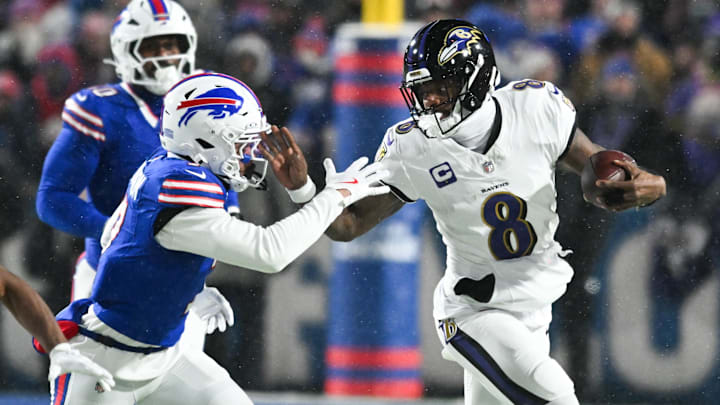 Lamar Jackson is a solid prop target in Week 1. 