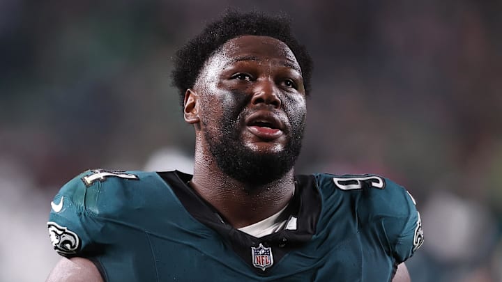 Philadelphia Eagles defensive tackle Byron Young Philadelphia Eagles defensive tackle Byron Young