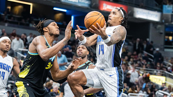 The Orlando Magic begin their final road trip of the season in Indiana with many of their starters unlikely to play. That will push veteran Gary Harris to the front in his homecoming game.