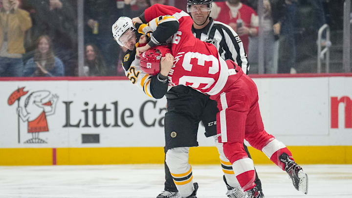 Boston Bruins v Detroit Red Wings