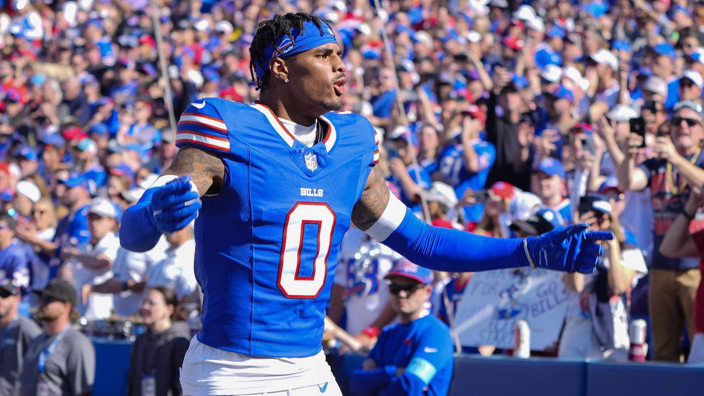 Buffalo Bills WR Keon Coleman turns heads with ripped physique at OTAs