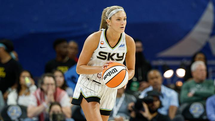 The Chicago Sky and guard Jacy Sheldon are underdogs on Monday. The Chicago Sky and guard Jacy Sheldon are underdogs on Monday.