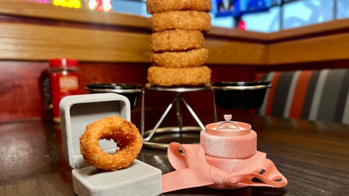 Red Robin Valentine's Day Engagement