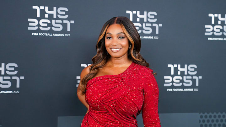 Samantha Johnson is one of the presenters for the 2025 FIFA Club World Cup draw.