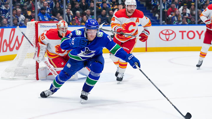 Calgary Flames v Vancouver Canucks