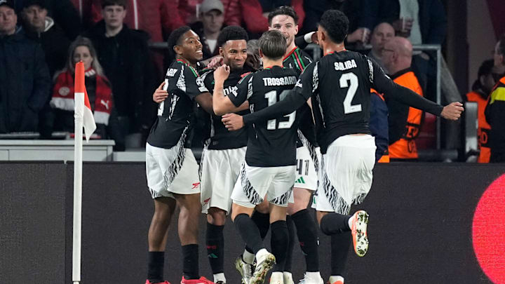 The Gunners cruised to victory in Eindhoven