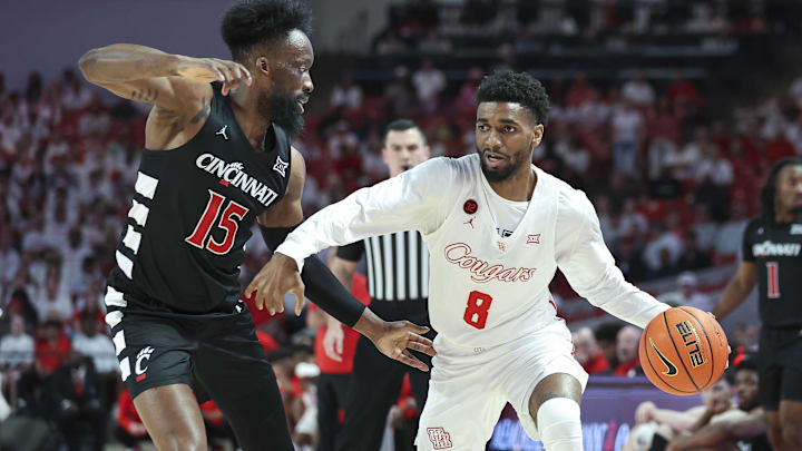 Houston Cougars host Cincinnati Bearcats in Big 12 play at the Fertitta Center in 2024