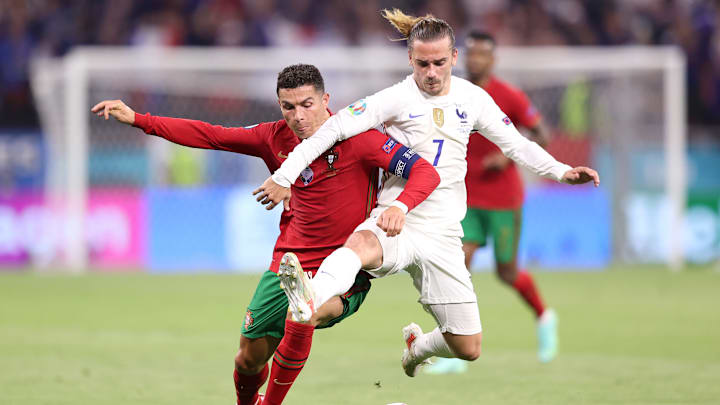 Cristiano Ronaldo gegen Antoine Griezmann - EM 2020