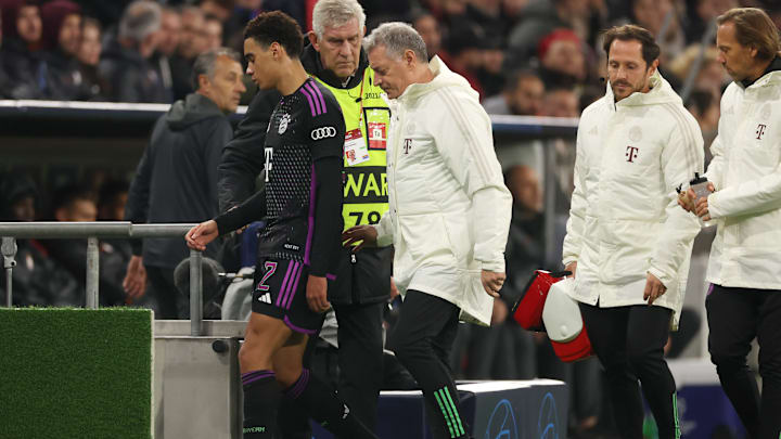 Jamal Musiala musste vorzeitig raus