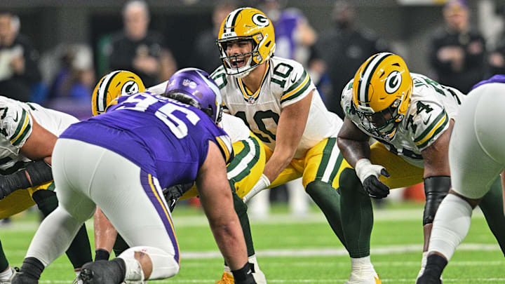 Green Bay Packers quarterback Jordan Love
