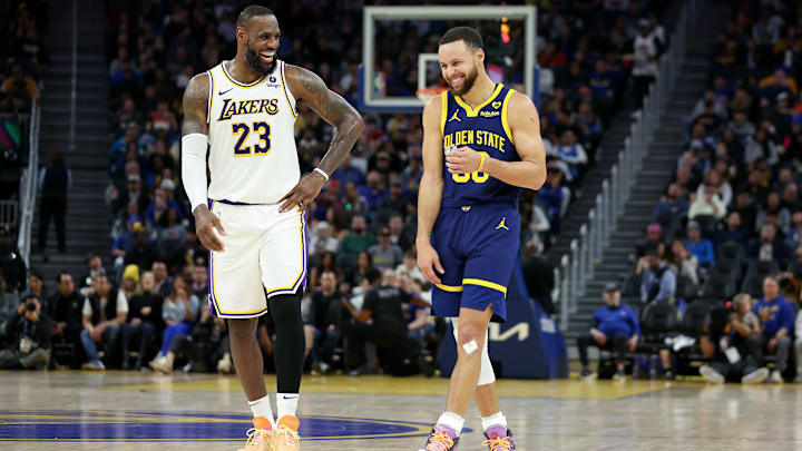 Lebron joins warriors store