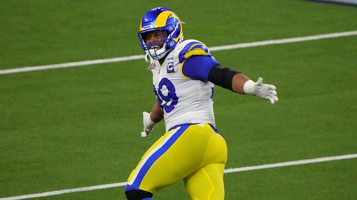 Aaron Donald is back.