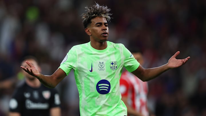 Lamine Yamal was up to his usual tricks