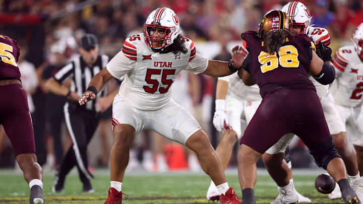 Spencer Fano is the top offensive prospect in the Big 12 this season