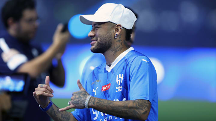 Neymar está de volta às atividades do Al-Hilal