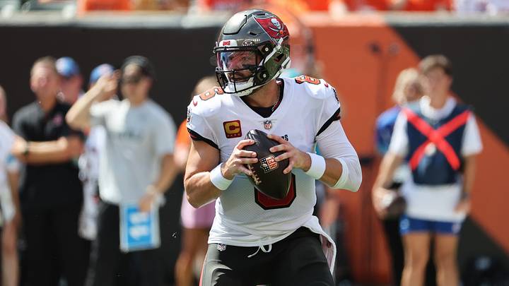 Bet Baker Mayfield to go over his passing yards total against the Browns in Week 2. Bet Baker Mayfield to go over his passing yards total against the Browns in Week 2.