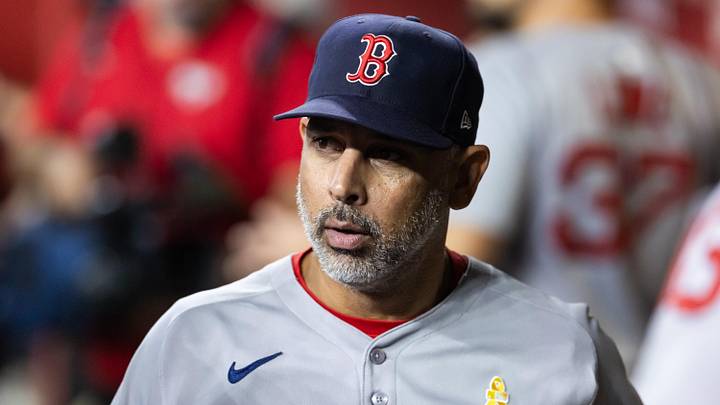 Former Boston Red Sox manager Alex Cora.