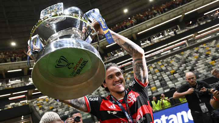 Flamengo de Pedro levantou a taça em 2024