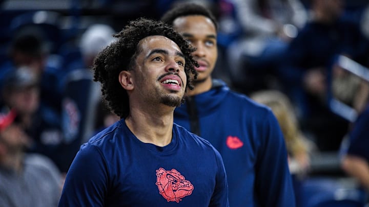 Gonzaga senior guard Ryan Nembhard.