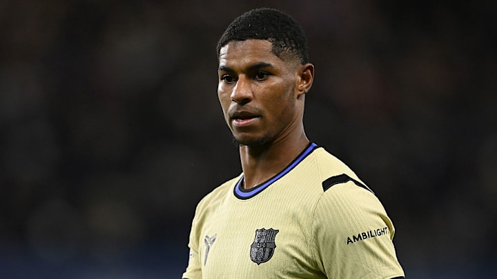 Marcus Rashford is ‘happy’ at Barcelona.