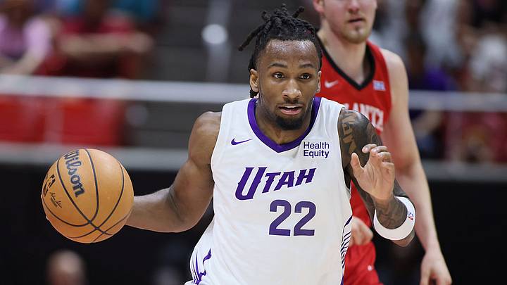 The Jazz selected Darryn Peterson with the No. 2 pick of the NBA draft