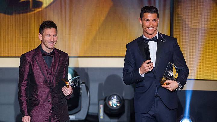 Lionel Messi y Cristiano Ronaldo, multiples ganadores del Balón de Oro. Lionel Messi y Cristiano Ronaldo, multiples ganadores del Balón de Oro.