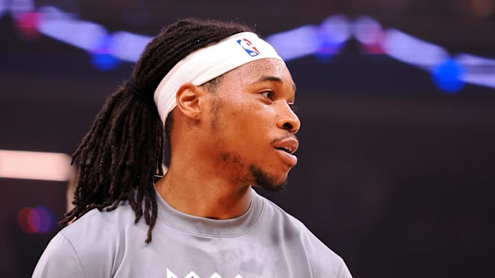 Dec 23, 2022; Sacramento, California, USA; Sacramento Kings forward Richaun Holmes (22) during warms up before a game against the Washington Wizards at Golden 1 Center. Mandatory Credit: Kelley L Cox-Imagn Images Dec 23, 2022; Sacramento, California, USA; Sacramento Kings forward Richaun Holmes (22) during warms up before a game against the Washington Wizards at Golden 1 Center. Mandatory Credit: Kelley L Cox-Imagn Images