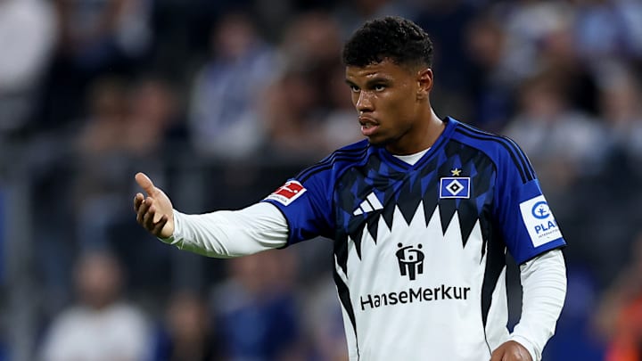 Ransford Königsdörffer versucht die Torflaute des HSV in der Bundesliga zu erklären.