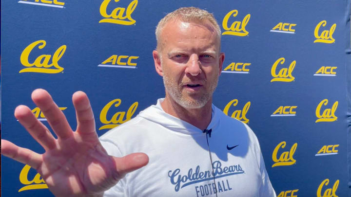 Cal offensive coordinator Bryan Harsin