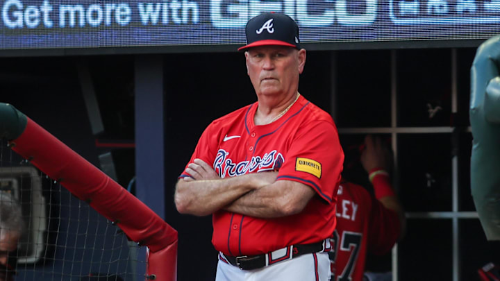 Atlanta Braves manager Brian Snitker
