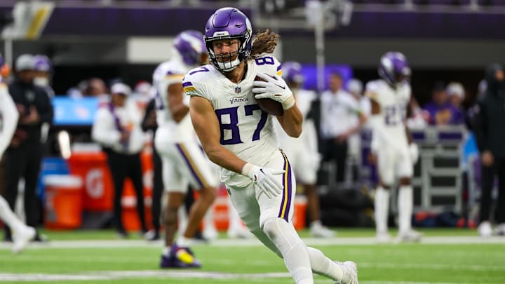 Minnesota Vikings tight end T.J. Hockenson.