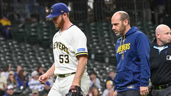 Milwaukee Brewers starting pitcher Brandon Woodruff.