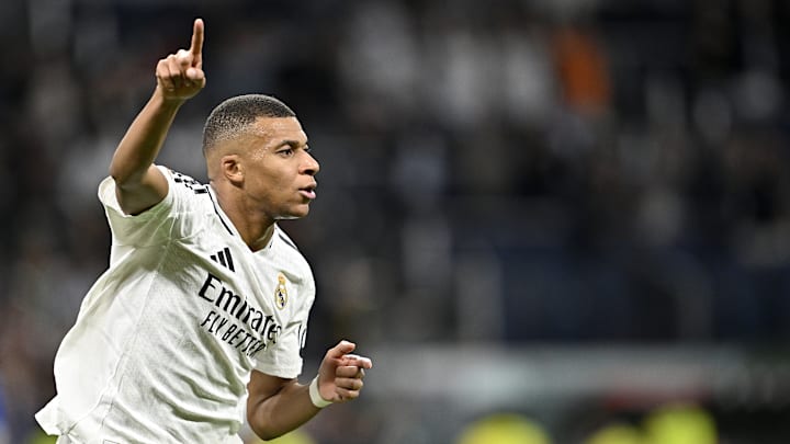 Kylian Mbappé anotó un gol a los 40´ del juego Real Madrid vs. Alavés