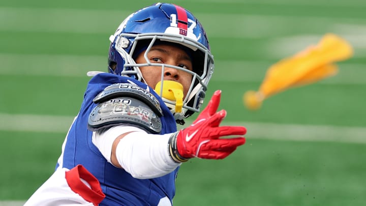 New York Giants wide receiver Wan'Dale Robinson (17)